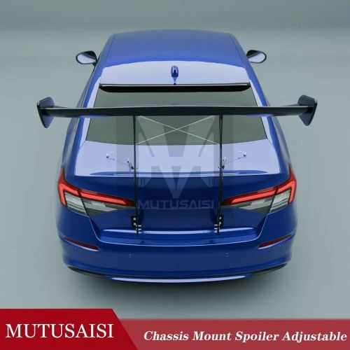 GT Racing Spoiler Trunk Mounted Adjustable Wing Kits Fit For Mercedes CLA 20-24, US $210.52, image 13