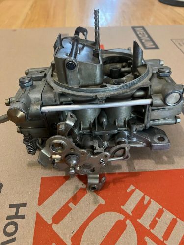 Holley 600 CFM Carburetor 9834-2 1371 Electric Choke Vacuum Secondary's, US $100.00, image 3