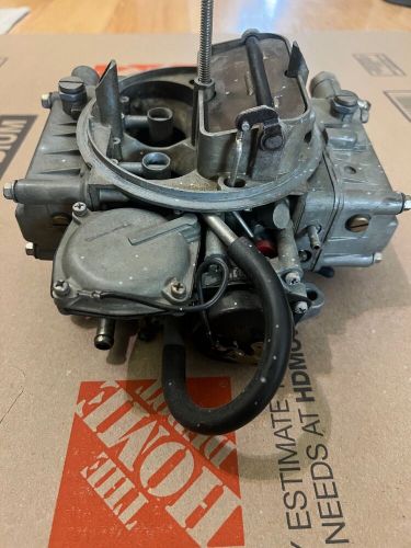 Holley 600 CFM Carburetor 9834-2 1371 Electric Choke Vacuum Secondary's, US $100.00, image 7