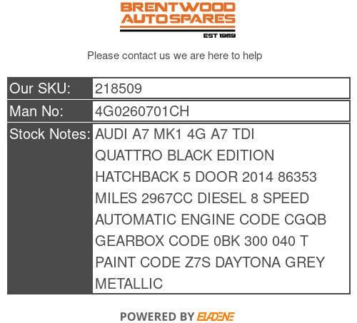 AUDI A7 AIR CON PIPES S LINE TDI QUATTRO 4G 3.0 DIESEL 4G0260701CH, US $, image 13