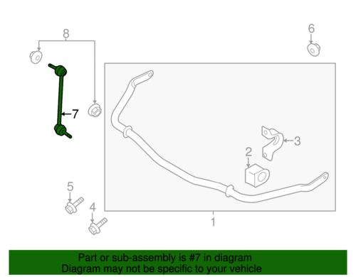 Genuine Ford Stabilizer Link BR3Z-5K483-B, US $60.01, image 6