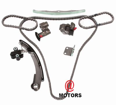 Vq35de 3.5l nissan murano altima engine timing chain kit guides w/o sprocket new