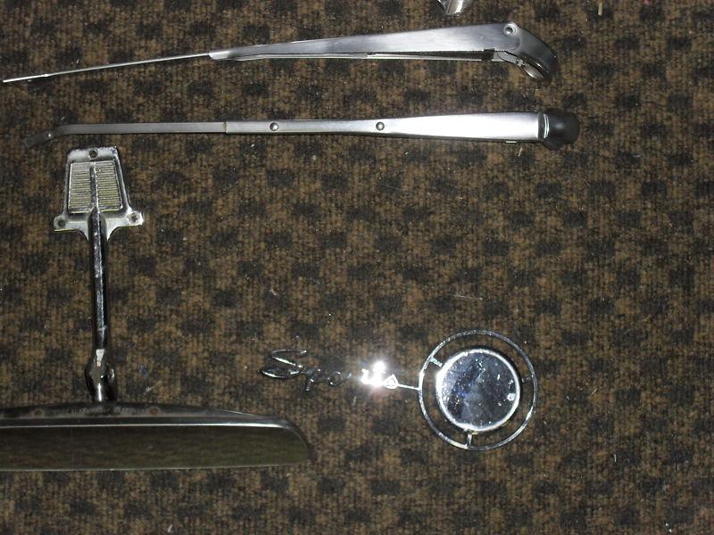 1967 68 69 70 Ford Falcon PARTS headlight bezel Quarter-Panel Extension Emblem, US $24.99, image 3