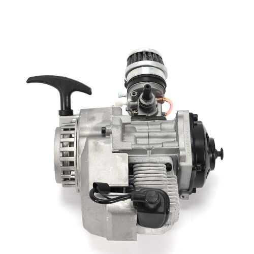 2 Stroke 49cc Engine Motor Pull Start For Pocket Bike Mini Dirt Bike ATV Scooter, US $57.97, image 3