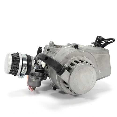 2 Stroke 49cc Engine Motor Pull Start For Pocket Bike Mini Dirt Bike ATV Scooter, US $57.97, image 7