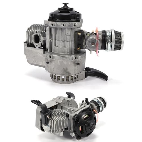 2 Stroke 49cc Engine Motor Pull Start For Pocket Bike Mini Dirt Bike ATV Scooter, US $57.97, image 9