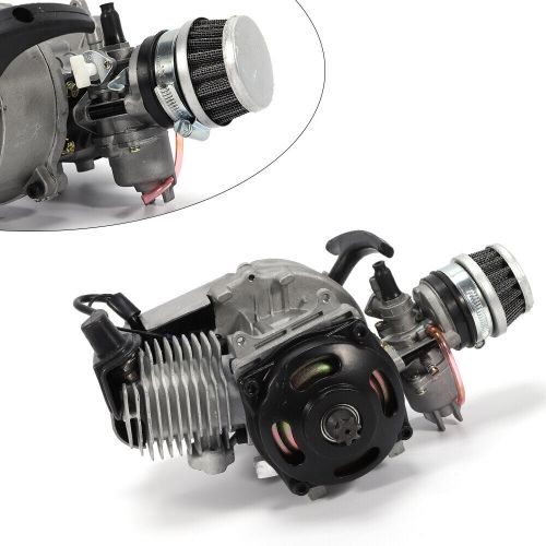 2 Stroke 49cc Engine Motor Pull Start For Pocket Bike Mini Dirt Bike ATV Scooter, US $57.97, image 11