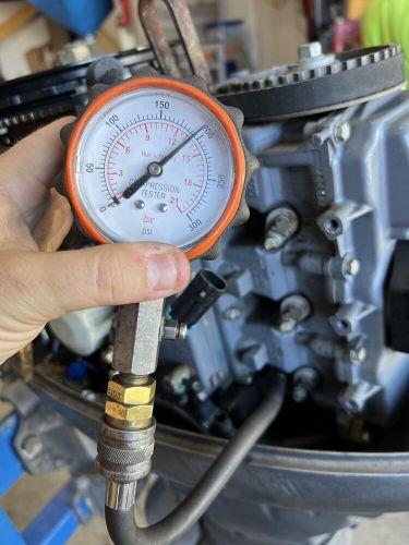 2005 Yamaha F40 Powerhead Assembly 4 stroke 40hp 40 hp 40TLC Crankcase Head 40, US $625.00, image 2