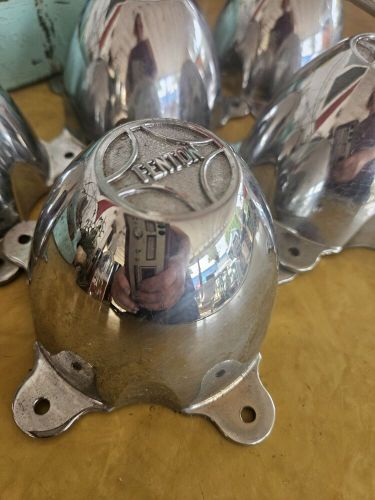 FENTON Wheel Center Caps Vintage Set Of 5 4" Across Bolt To Bolt Car Auto, US $99.99, image 5
