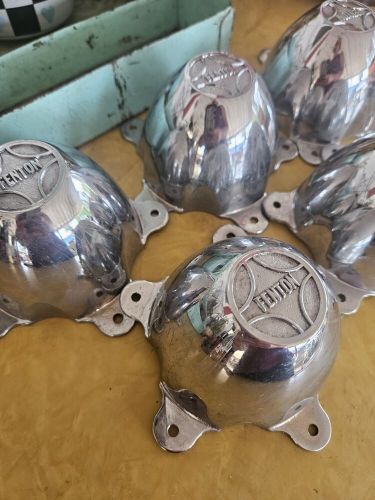 FENTON Wheel Center Caps Vintage Set Of 5 4" Across Bolt To Bolt Car Auto, US $99.99, image 7