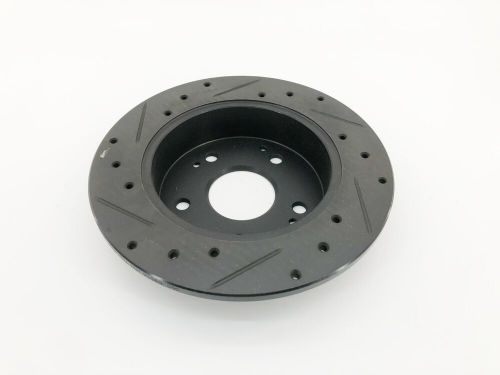 New Dynamic Friction 633-59026R Drilled/ Slotted Black Zinc Disc Brake Rotor, US $64.95, image 2