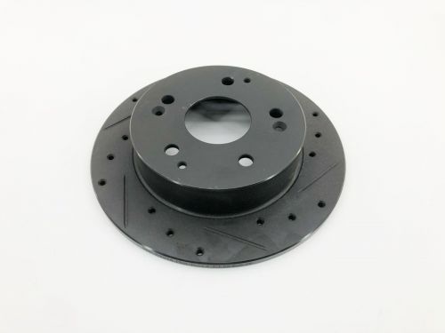 New Dynamic Friction 633-59026R Drilled/ Slotted Black Zinc Disc Brake Rotor, US $64.95, image 4