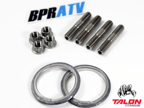 Can-Am Commander 800 800R Exhaust Repair Kit BPRTAV Titanium Studs Nuts & Gasket, US $39.98, image 29