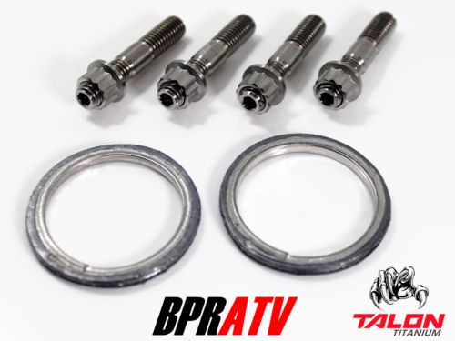 Can-Am Commander 800 800R Exhaust Repair Kit BPRTAV Titanium Studs Nuts & Gasket, US $39.98, image 33
