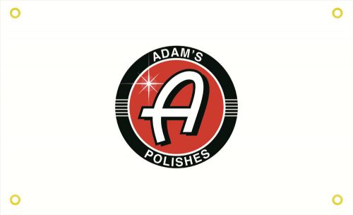 ADAM‘S POLISHES Garage Wall Car Truck Racing Show Auto Banner Sign Flag #1, US $9.16, image 8
