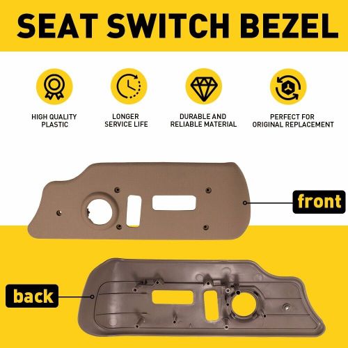 Power Seat Switch Bezel Trim Panel Driver Side For 2003-06 Cadillac Escalade GMC, US $23.99, image 6