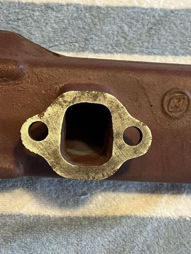 NEW OEM OMC INBOARD 907781 MARINE EXHAUST MANIFOLD RISER BARR GM CHEVY ENGINE, US $75.00, image 2