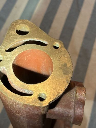 NEW OEM OMC INBOARD 907781 MARINE EXHAUST MANIFOLD RISER BARR GM CHEVY ENGINE, US $75.00, image 4