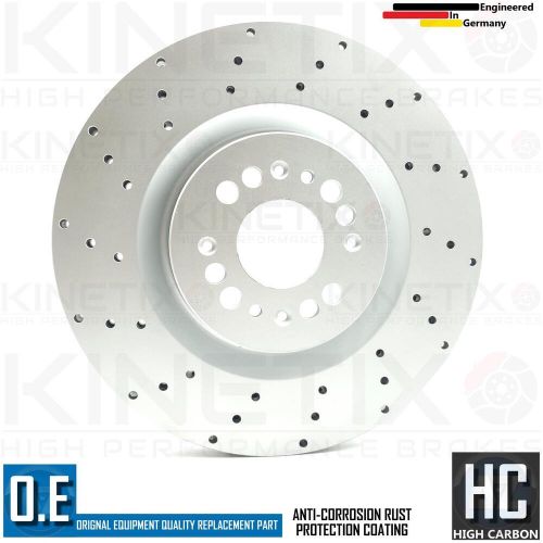 FOR ABARTH PUNTO 1.4 SUPERSPORT DRILLED FRONT BRAKE DISCS BREMBO PADS 305mm, US $, image 5