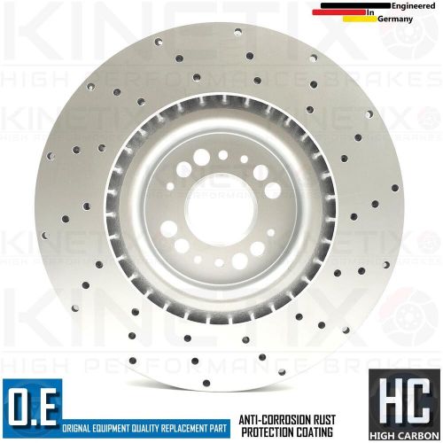 FOR ABARTH PUNTO 1.4 SUPERSPORT DRILLED FRONT BRAKE DISCS BREMBO PADS 305mm, US $, image 6