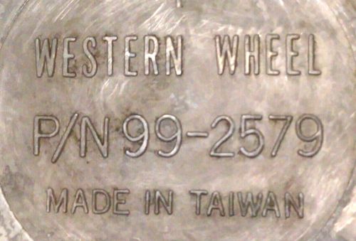 ET Western Black Chrome Custom Wheel Center Cap 3-1/8 # P/N99-2579, US $19.99, image 2
