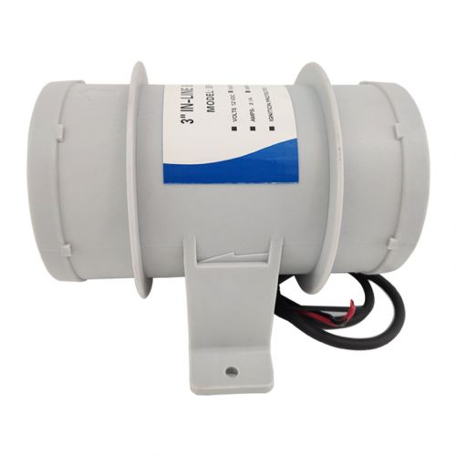 Sell Boat 3" Silent INLINE Blower 12V Bilge Engine Air Blower Fan