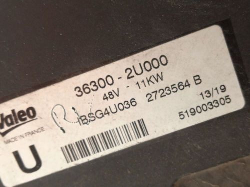 363002U000 ALTERNATOR / IBSG4U036 / 2723564B / 7532606 FOR HYUNDAI TUCSON TL-, US $, image 4