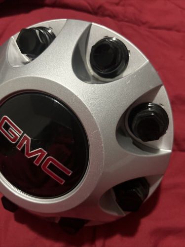 2011 - 2017 GMC Sierra 2500 3500 HD SRW Center Cap SILVER 9597819, US $29.00, image 4