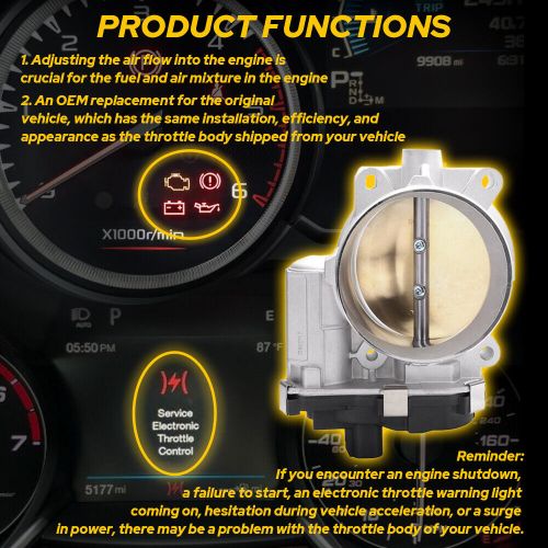 Throttle Body for 2009-2013 Chevy Silverado 1500 V8 6.2L 6.0L 5.3L 4.8L 12601387, US $68.99, image 15