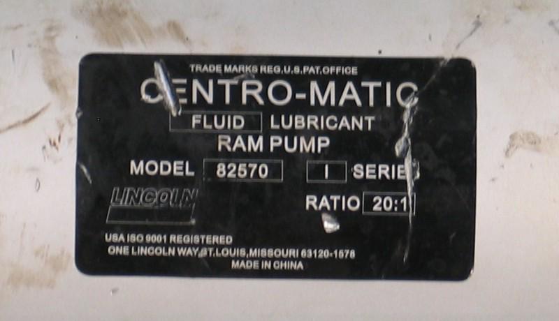 Lincoln Lubrication 82570 Centro-Matic Fluid Lubricant Ram Pump Oil Dispenser, US $0.99, image 2