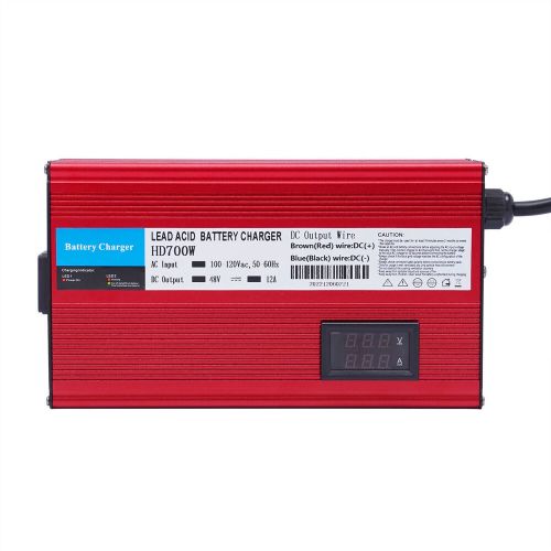 For G19-G22 Barrel 2Pin Style Plug 48 Volt 12Amp Auto Golf Cart Charger 700W, US $70.01, image 4