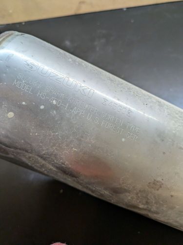 Suzuki LTR450 (M21) Exhaust Muffler Slip On HS-450-1 #395, US $137.00, image 8