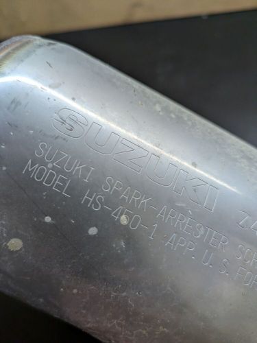 Suzuki LTR450 (M21) Exhaust Muffler Slip On HS-450-1 #395, US $137.00, image 9