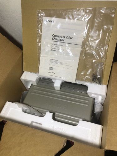 NEW RARE Sony CDX-715 Hi-End Compact 10 Disc CD Changer Player Vintage Audio, US $350.00, image 3