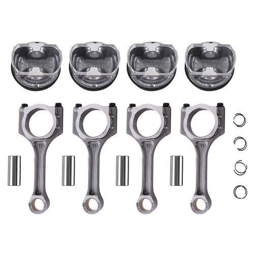 4PCS CONNECTING ROD PISTON KIT FOR 2011-2019 HYUNDAI SONATA SORENTO OPTIMA 2.4L, US $125.24, image 13