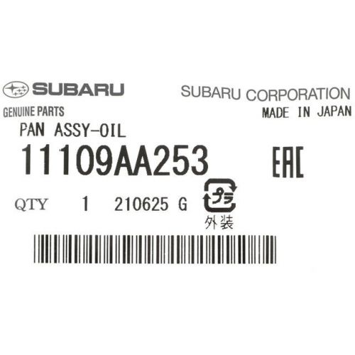 Genuine Subaru Lower Oil Pan 11109AA253, US $177.65, image 4