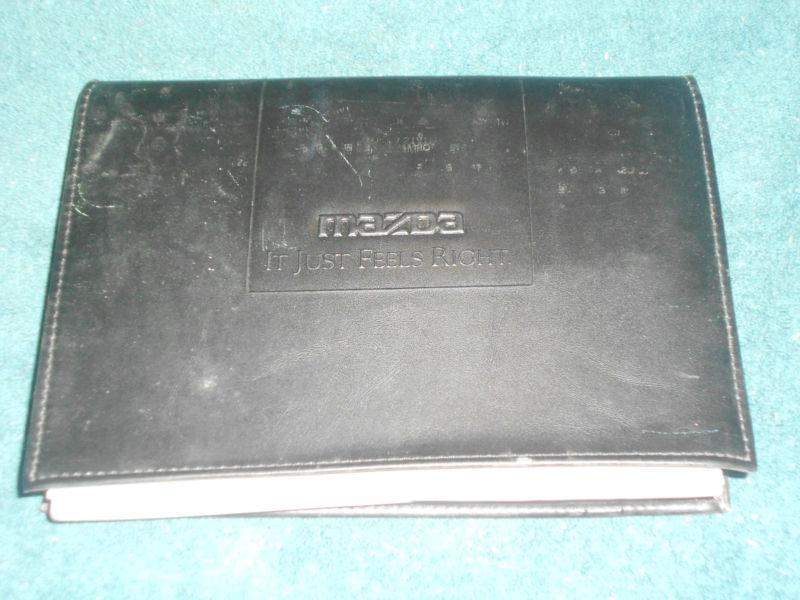 1995 MAZDA 626 OWNER'S MANUAL SET / ORIGINAL GUIDE BOOK SET, US $27.50, image 3