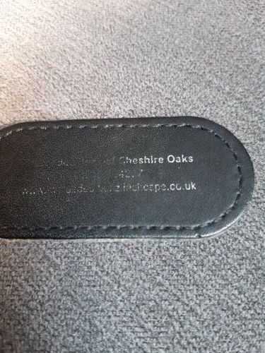 Genuine Mercedes Cheshire Oaks leather Keyring, US $, image 2