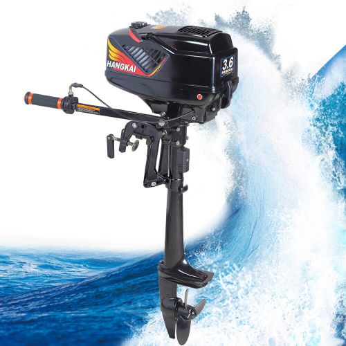 2 Stroke 3.6HP! Heavy Duty Outboard Motor Boat Engine w/Water Cooling CDI System, US $224.88, image 5