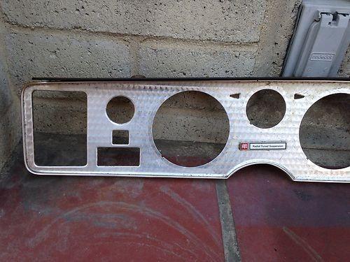 1970-1981 firebird trans am aluminum turned inlay dash bezel
