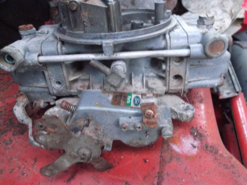 Holley carburetor 4 bbl fe ford 390 428  429 mustang torino cyclone  fairlane