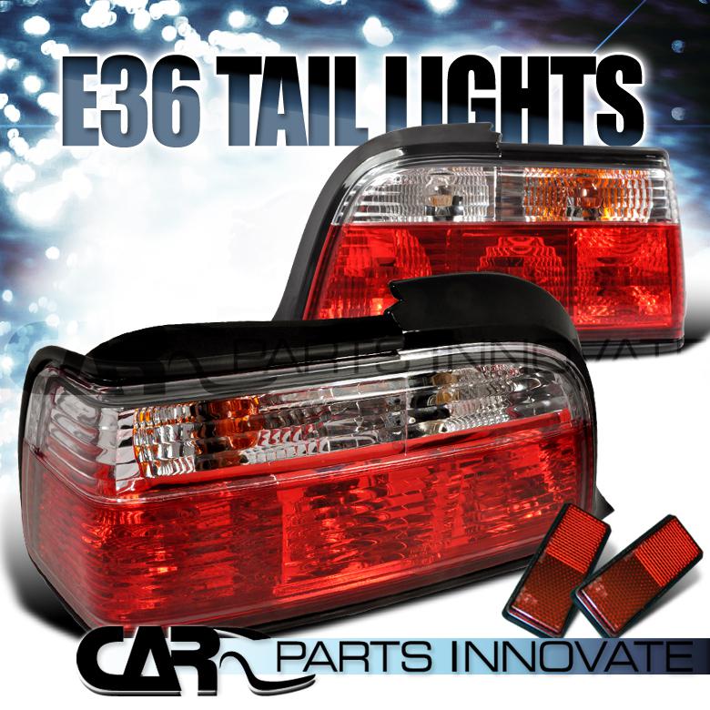 Sell BMW 9298 E36 3SERIES 2DR 323i 328i M3 TAIL LIGHTS REAR BRAKE