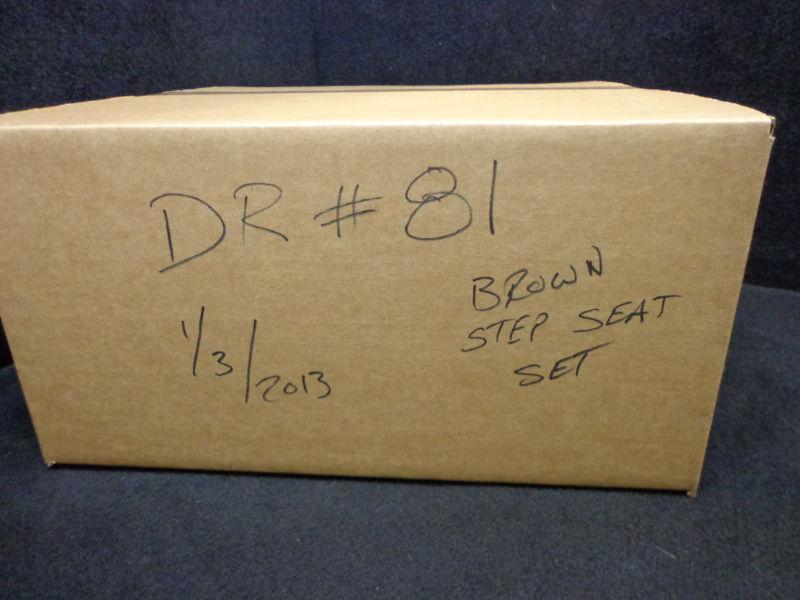 SKEETER BASS BOAT STEP SEAT SET BROWN - INCLUDES 3 STEP SEAT CUSHIONS #DR81, US $169.98, image 4