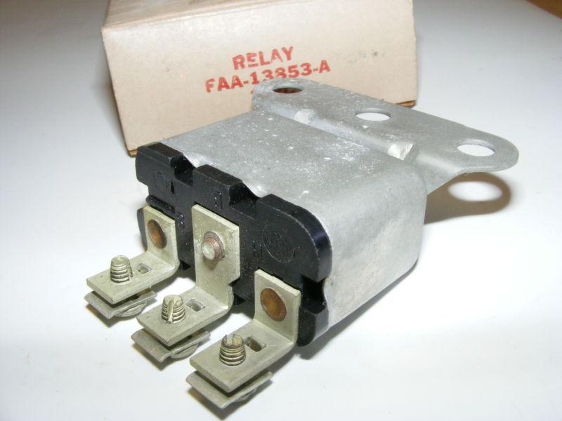 1949 50 51 52 53 54 55 FORD PASSNGR T-BIRD TRUCK HORN RELAY NOS NEW FAA-13853-A, US $44.99, image 2