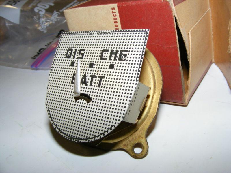 1947 48 FORD PASSENGER AMMETER BATTERY GAUGE CHARGE NICE USED 6A-10850, US $19.99, image 2