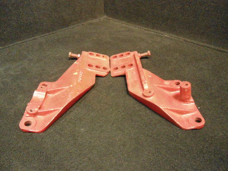#313661/313662 port & starboard brackets 1968-72 omc sterndrive i/o boat motor#1