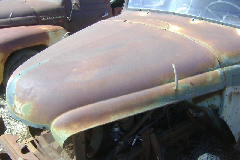 Ihc international truck hood 1950 50 1951 51 1952 52 1953 53 solid