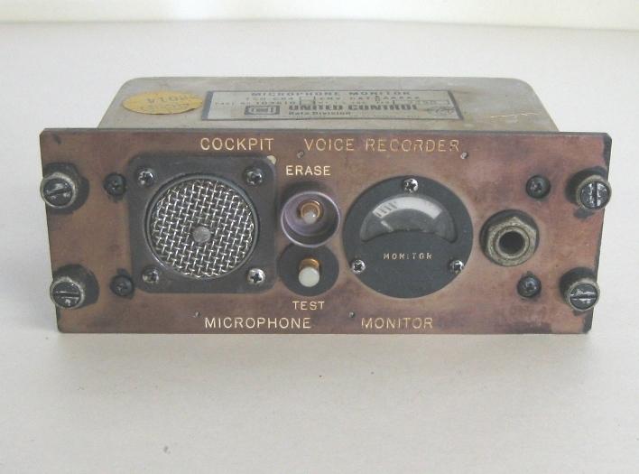 Sundstrand aircraft cockpit voice recorder panel p/n 103610-3