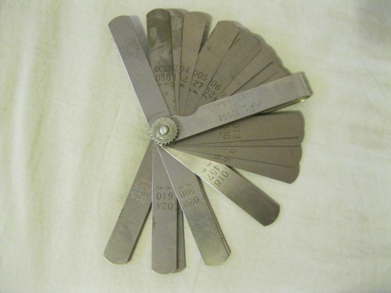 Sell MAC Tools 25 Blade Metric Gauge set FG002 USA in Wildomar