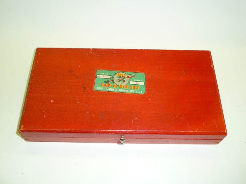 Sell Vintage DIE & TAP SET ACE Henry Hanson NF In Box Taps and Dies in